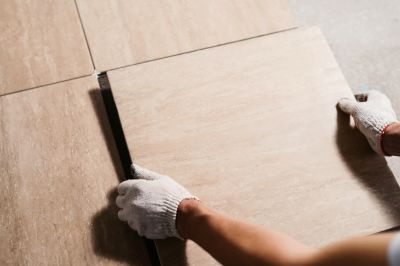 Residential Tile Floor Installation